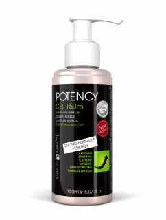 Lubrikační gel Potency Gel Strong Formula + Energy 150ml - Lovely Lovers