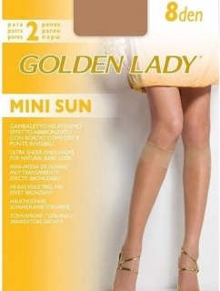 Podkolenky Mini Sun 8 den 2P - Golden Lady