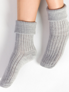 Dámské ponožky na spaní 067 sv. šedá - Steven
