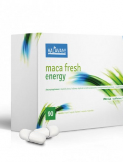 Kapsle pro muže i ženy Maca Fresh Energy 90 kapslí - Valavani
