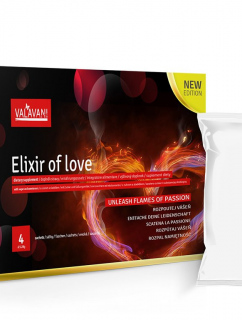 Rozpustné afrodiziakum pro muže a ženy Elixir Of Love 4 sáčky (Á5,28MG) - Valavani
