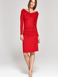 Dámské šaty CS07 červené - Colett