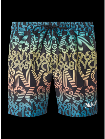 Pánské plavecké šortky KM0KM00427-0GL vícebarevná - Calvin Klein