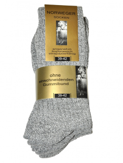 Pánské ponožky WiK Norweger Wolle 3páry - 20110 - Gemini