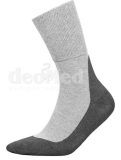 Unisex ponožky zdravotní Medic Deo Silver sv.šedé - DeoMed