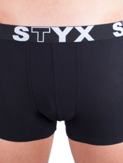 Pánské boxerky sportovní guma černé (G960) - Styx