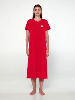 Dámská noční košile 19504 červená - Vamp