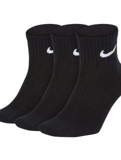 Pánské lehké ponožky Everyday Ankle 3Pak M SX7677-010 černé - Nike