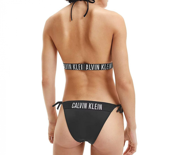 Spodní díl plavek KW0KW01858 - BEH černobílá - Calvin Klein