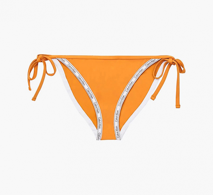 Spodní díl plavek KW01711 ZEG oranžové - Calvin Klein
