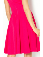 Společenské šaty s kolovou sukní středně dlouhé 114-4 - Numoco