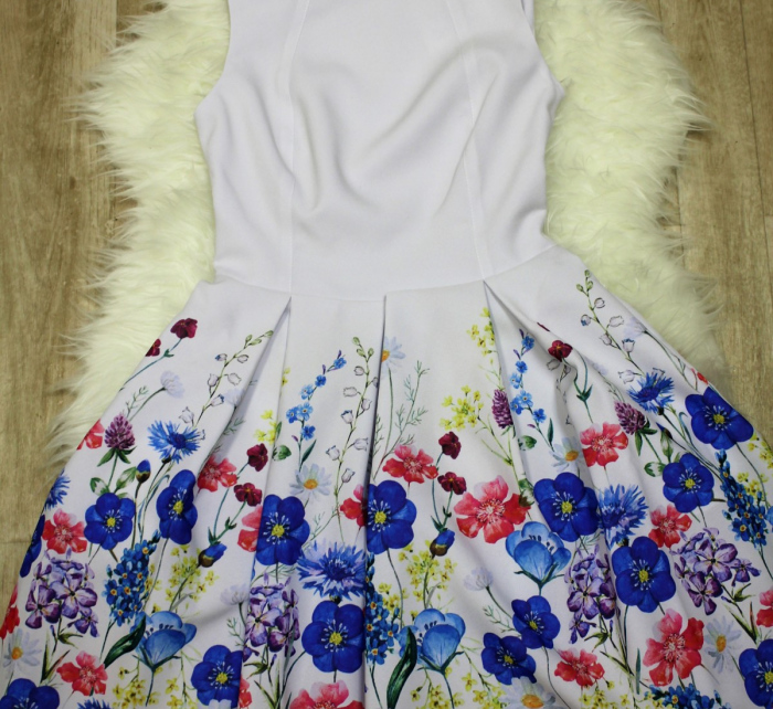 Dámské šaty 2200 květinový vzor - Bicotone
