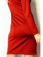 Dámské šaty NUMOCO s dlouhým rukávem viskózové SAF-92-6