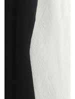Společenské šaty zdobené perlami - eF-79 černé - LUXESTAR