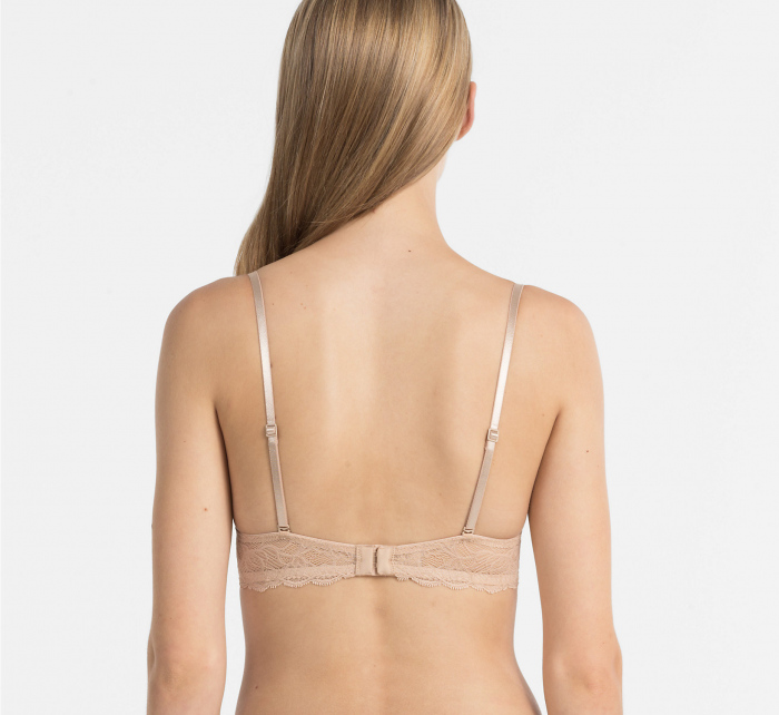 Podprsenka s kosticí QF1436E tělová - Calvin Klein