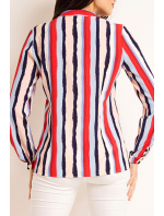 Dámská košile A 170 Lila Stripes - Awama