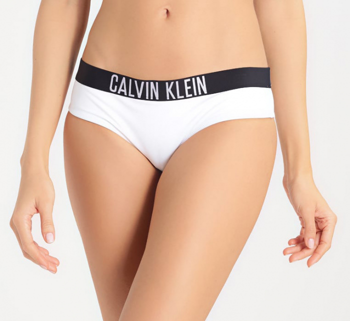 Spodní díl plavek KW0KW00221-100 bílá - Calvin Klein
