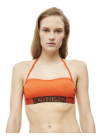 Vrchní díl plavek KW0KW00552-659 oranžová - Calvin Klein