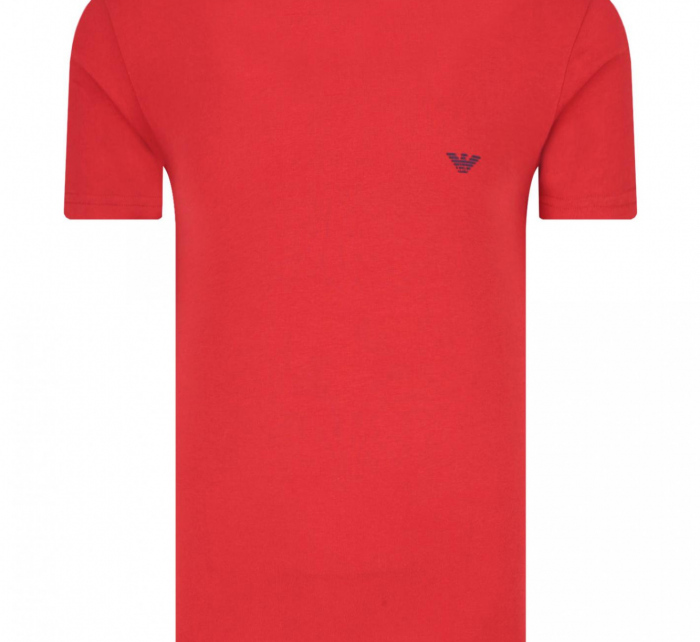 Pánské tričko 111035 9P725 červená - Emporio Armani
