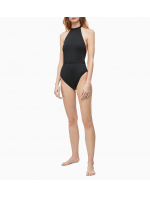Jednodílné plavky KW0KW00807-BEH černá - Calvin Klein