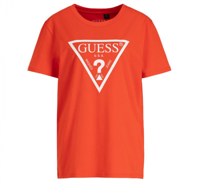 Pánské tričko U94M09JR00A-C303 oranžová - Guess