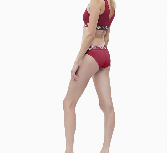Podprsenka bez kostic QF5233E-2XV červená - Calvin Klein