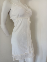 Dámské šaty LVL0454 bílé - Valery