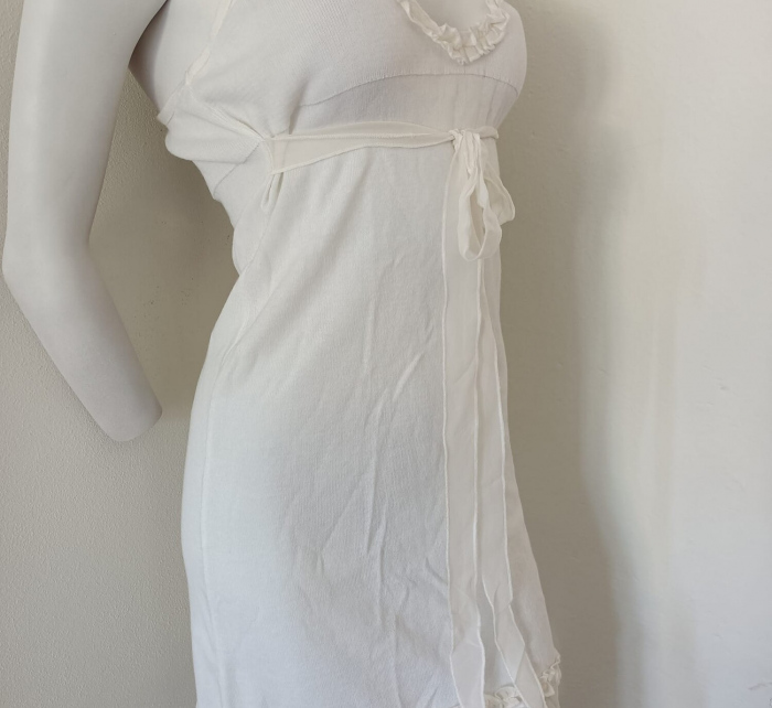 Dámské šaty LVL0454 bílé - Valery
