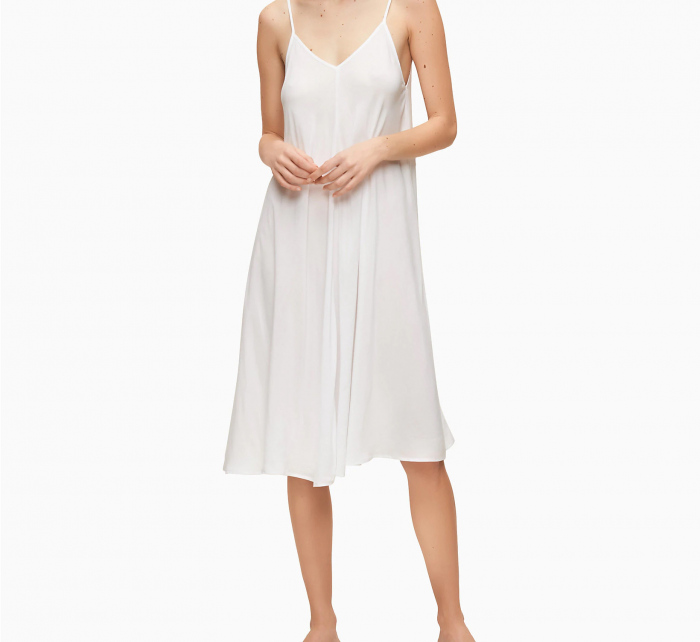 Plážové šaty KW0KW01071-YCD bílá - Calvin Klein