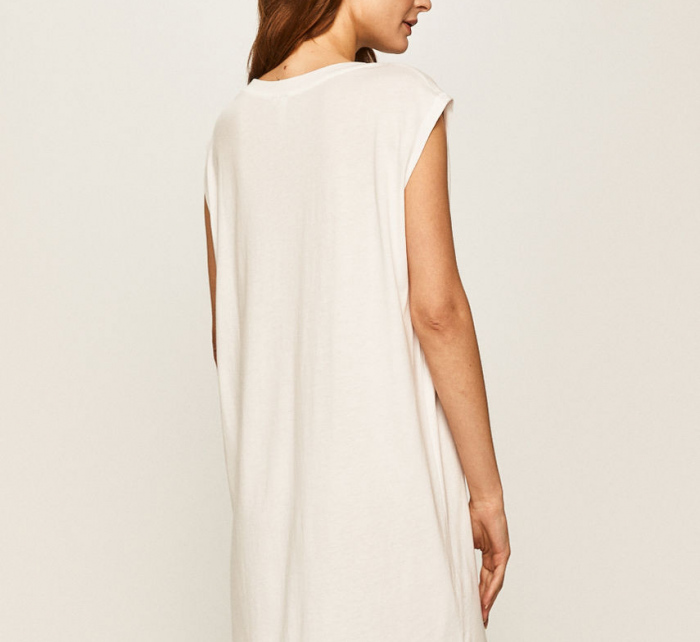 Plážové šaty KW0KW01008-YCD bílá - Calvin Klein