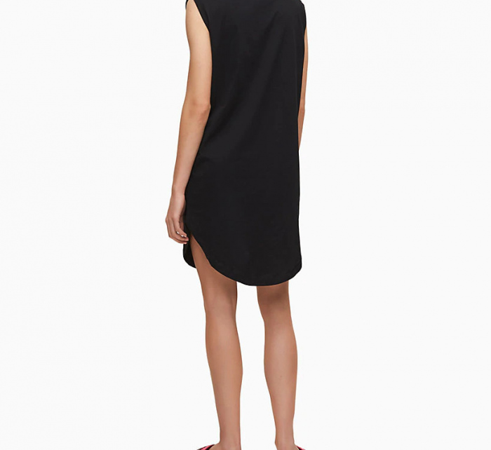 Plážové šaty KW0KW01008-BEH černá - Calvin Klein