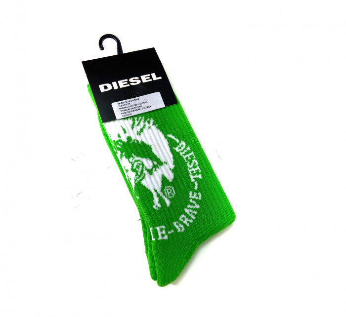 Ponožky 00S6U0-OPAZS-5BL zelená - Diesel