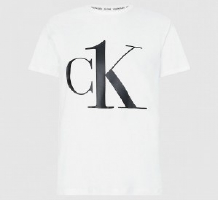 Dámské tričko QS6436E 7UM bílá - Calvin Klein
