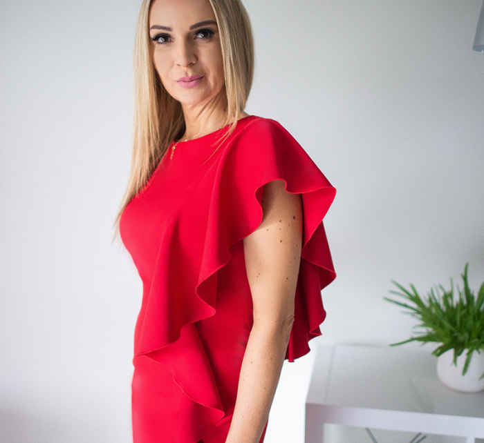 Dámské šaty Mirella model 125612 červené - Jersa