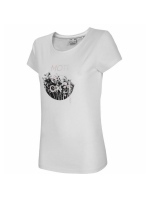 Dámské tričko s krátkým rukávem WOMENS T-SHIRT TSD029 SS21 - 4F