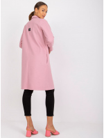Dámský kabát 0402.33P světle růžový - RUE PARIS