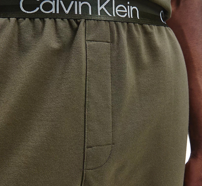 Pánské tepláky Jogger NM2175E - RBN - Khaki - Calvin Klein