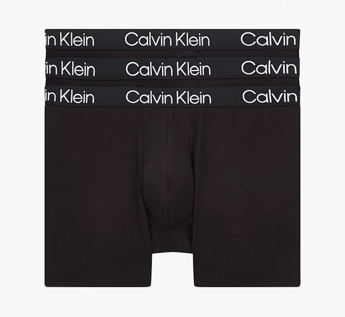 Pánské boxerky 3pack NB2971A - 7V1 - Černá - Calvin Klein
