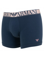 Pánské boxerky 110818  1A512 - 00135 - Modro-růžové - Emporio Armani