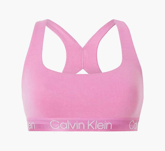 Sportovní braletka - QF6684E - TO3 - Hollywood růžová - Calvin Klein