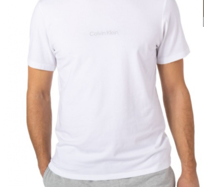 Pánské triko - NM2170E - 100 - bílá - Calvin Klein
