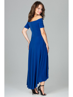 Dámské šaty K485 královská modř - Lenitif