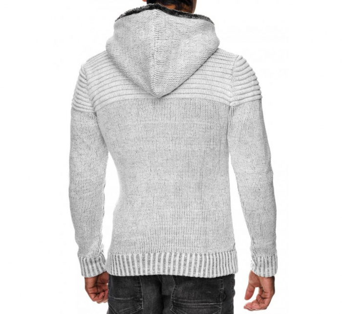 Pánský svetr s kapucí 901 - FPrice