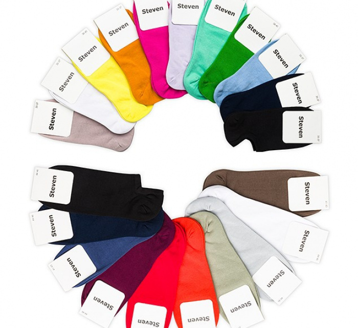 Dámské nízké ponožky 073 Mix barev - Steven