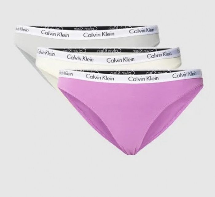Dámské kalhotky 3pcs QD3588E CFU mix barev - Calvin Klein
