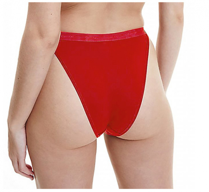 Dámské kalhotky QF6760E 5G6 světle červená - Calvin Klein