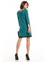Dámské šaty T324 Tmavě zelená - Tessita