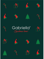 Dámské punčochové kalhoty 515 Christmas - Gabriella
