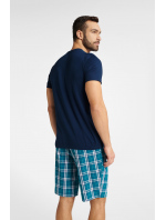 Pánské pyžamo Weston 40663-59X Námořnická modrá - Henderson