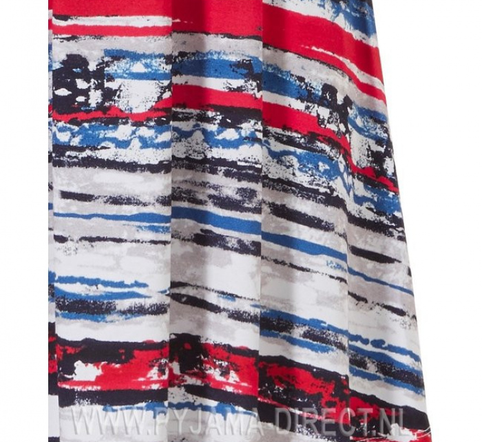 Dámské plážové šaty 16191-140-3 modro-červené-bílé - Pastunette
